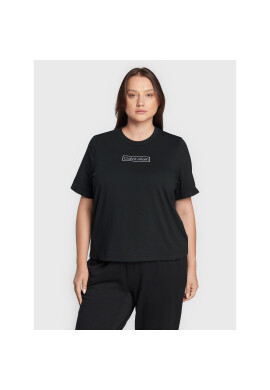 Calvin Klein Curve Тишърт 000QS6831E Черен Regular Fit - Pepit.bg