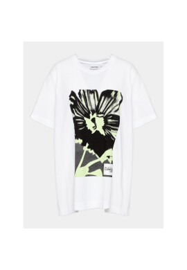 Calvin Klein Curve Тишърт K20K205640 Бял Regular Fit - Pepit.bg