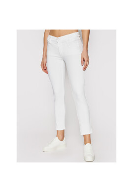 Calvin Klein Дънки Ankle K20K202836 Бял Slim Fit - Pepit.bg