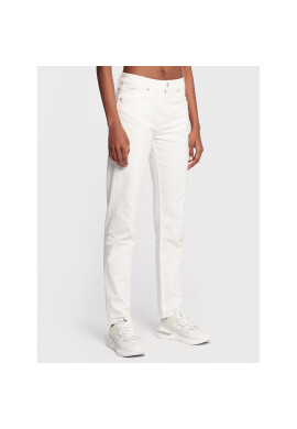 Calvin Klein Дънки K20K204509 Бял Slim Fit - Pepit.bg