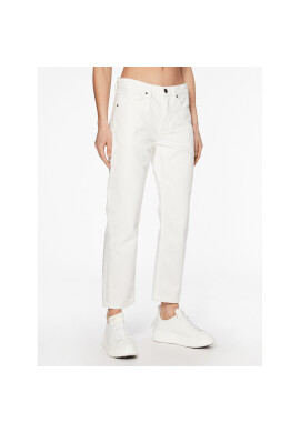 Calvin Klein Дънки K20K205167 Бял Mom Fit - Pepit.bg