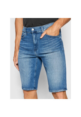 Calvin Klein Дънкови шорти K10K107212 Син Slim Fit - Pepit.bg