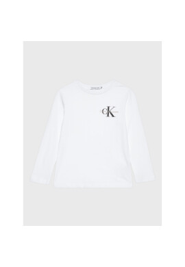 Calvin Klein Jeans Блуза IB0IB01457 Бял Regular Fit - Pepit.bg