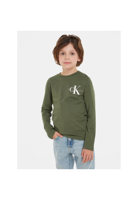 Calvin Klein Jeans Блуза IB0IB01457 Зелен Regular Fit - Pepit.bg