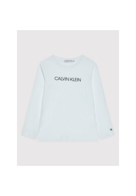 Calvin Klein Jeans Блуза Institutional IB0IB00599 Бял Regular Fit - Pepit.bg