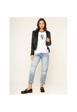 Calvin Klein Jeans Блуза J20J213067 Бял Regular Fit - Pepit.bg