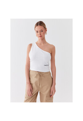 Calvin Klein Jeans Блуза J20J220788 Бял Regular Fit - Pepit.bg