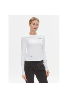 Calvin Klein Jeans Блуза J20J222644 Бял Regular Fit - Pepit.bg