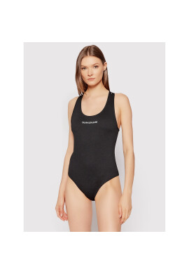 Calvin Klein Jeans Боди J20J216470 Черен Regular Fit - Pepit.bg