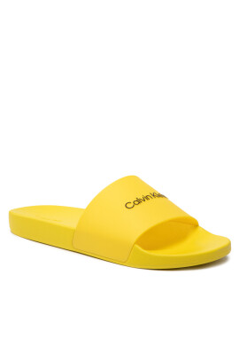 Calvin Klein Jeans Чехли Pool Slide HM0HM00455 Жълт - Pepit.bg