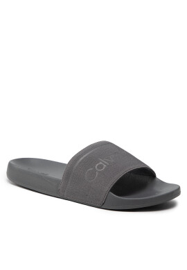 Calvin Klein Jeans Чехли Pool Slide HM0HM00457 Сив - Pepit.bg