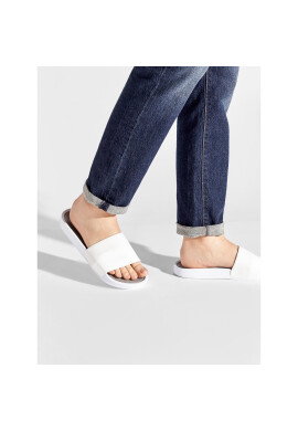 Calvin Klein Jeans Чехли Pool Slide Ergonomic HM0HM00548 Бял - Pepit.bg