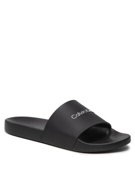 Calvin Klein Jeans Чехли Pool Slide HM0HM00455 Черен - Pepit.bg