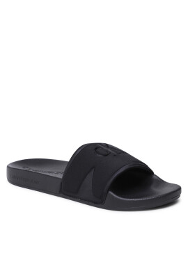 Calvin Klein Jeans Чехли Slide High/Low Frequency YM0YM00661 Черен - Pepit.bg