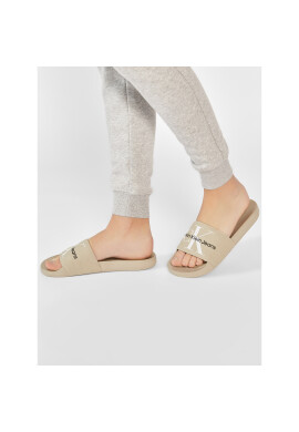 Calvin Klein Jeans Чехли Slide Monogram Co YM0YM00061 Зелен - Pepit.bg