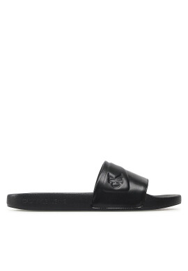 Calvin Klein Jeans Чехли Slide Padded Monogram YM0YM00531 Черен - Pepit.bg