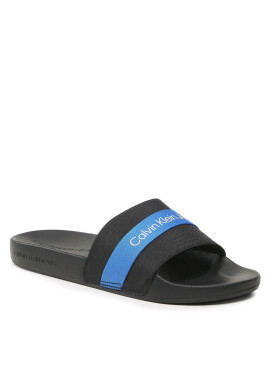 Calvin Klein Jeans Чехли Slide Webbing YM0YM00663 Черен - Pepit.bg