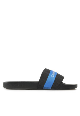 Calvin Klein Jeans Чехли Slide Webbing YM0YM00663 Черен - Pepit.bg