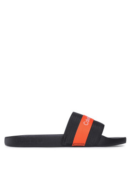 Calvin Klein Jeans Чехли Slide Webbing YM0YM00663 Черен - Pepit.bg