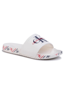 Calvin Klein Jeans Чехли Varen B4S0675 Бял - Pepit.bg