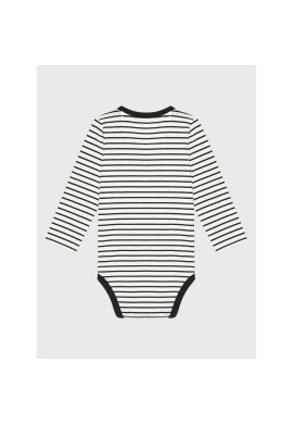 Calvin Klein Jeans Детско боди IN0IN00016 Черен Regular Fit - Pepit.bg