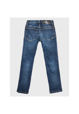 Calvin Klein Jeans Дънки IB0IB01376 Син Slim Fit - Pepit.bg