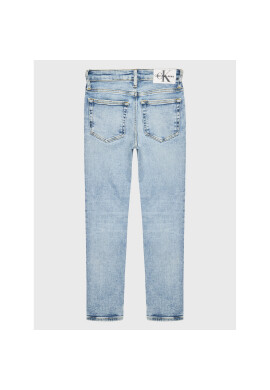 Calvin Klein Jeans Дънки IB0IB01555 Син Slim Fit - Pepit.bg