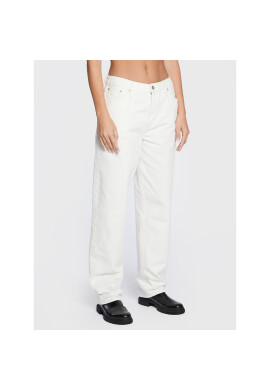 Calvin Klein Jeans Дънки J20J219540 Бял Regular Fit - Pepit.bg