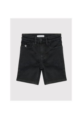 Calvin Klein Jeans Дънкови шорти IB0IB01176 Черен Regular Fit - Pepit.bg