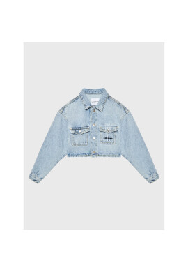 Calvin Klein Jeans Дънково яке IG0IG01819 Син Oversize - Pepit.bg