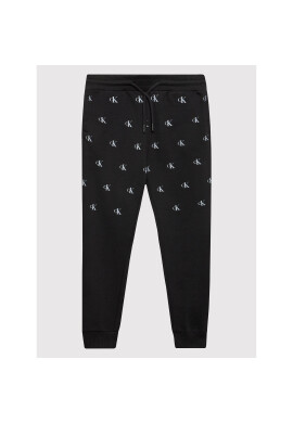 Calvin Klein Jeans Долнище анцуг Repeated Monogram IB0IB01152 Черен Regular Fit - Pepit.bg