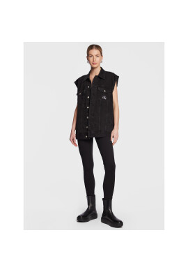 Calvin Klein Jeans Елек J20J220233 Черен Oversize - Pepit.bg