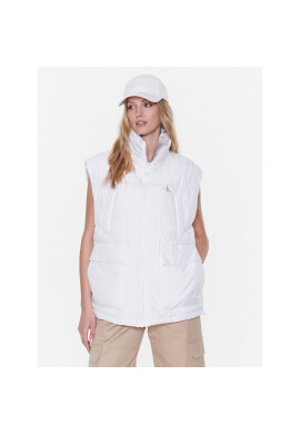 Calvin Klein Jeans Елек J20J220340 Бял Regular Fit - Pepit.bg