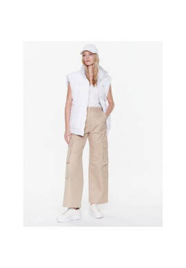 Calvin Klein Jeans Елек J20J220340 Бял Regular Fit - Pepit.bg
