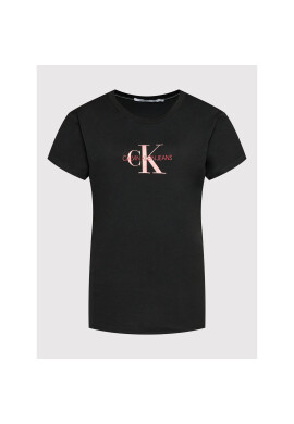 Calvin Klein Jeans Plus Тишърт J20J217518 Черен Regular Fit - Pepit.bg
