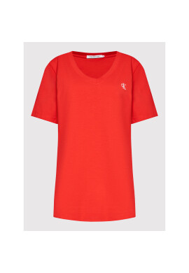 Calvin Klein Jeans Plus Тишърт J20J218902 Червен Regular Fit - Pepit.bg