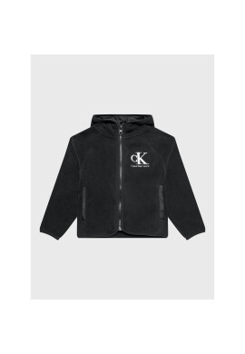 Calvin Klein Jeans Полар IB0IB01443 Черен Regular Fit - Pepit.bg