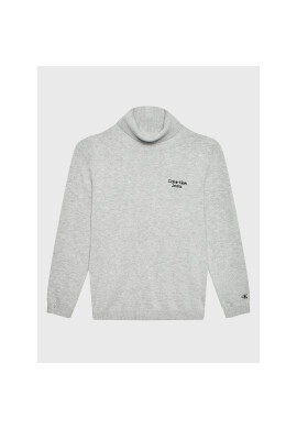 Calvin Klein Jeans Пуловер IB0IB01331 Сив Regular Fit - Pepit.bg