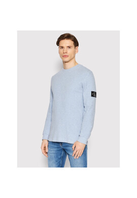 Calvin Klein Jeans Пуловер J30J316610 Син Regular Fit - Pepit.bg