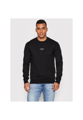 Calvin Klein Jeans Пуловер J30J320618 Черен Regular Fit - Pepit.bg
