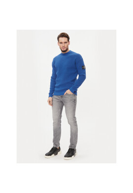 Calvin Klein Jeans Пуловер J30J323986 Син Regular Fit - Pepit.bg