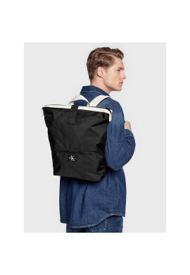 Calvin Klein Jeans Раница Logo Roll Up Backpack IU0IU00383 Черен - Pepit.bg