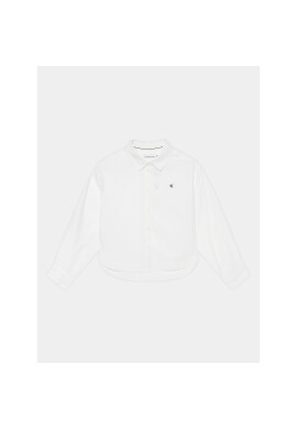Calvin Klein Jeans Риза IG0IG02331 Бял Oversize - Pepit.bg