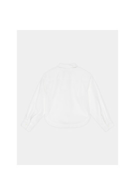 Calvin Klein Jeans Риза IG0IG02331 Бял Oversize - Pepit.bg