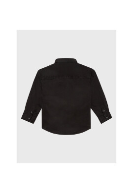 Calvin Klein Jeans Риза Monogram IB0IB01468 Черен Regular Fit - Pepit.bg