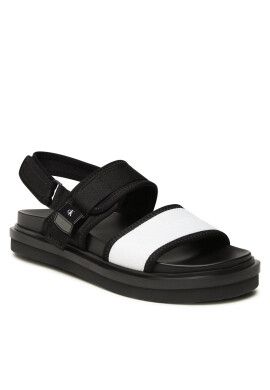 Calvin Klein Jeans Сандали Sandal Doublebar Hardware YM0YM00643 Черен - Pepit.bg