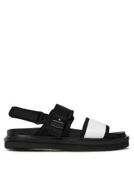 Calvin Klein Jeans Сандали Sandal Doublebar Hardware YM0YM00643 Черен - Pepit.bg