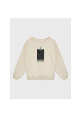 Calvin Klein Jeans Суитшърт Gradient IB0IB01432 Екрю Regular Fit - Pepit.bg