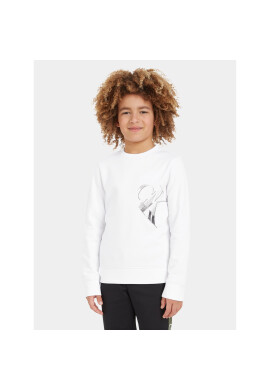 Calvin Klein Jeans Суитшърт Hyper Real IB0IB01854 Бял Regular Fit - Pepit.bg
