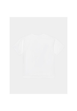 Calvin Klein Jeans Тишърт Blown-up IB0IB01976 Бял Regular Fit - Pepit.bg